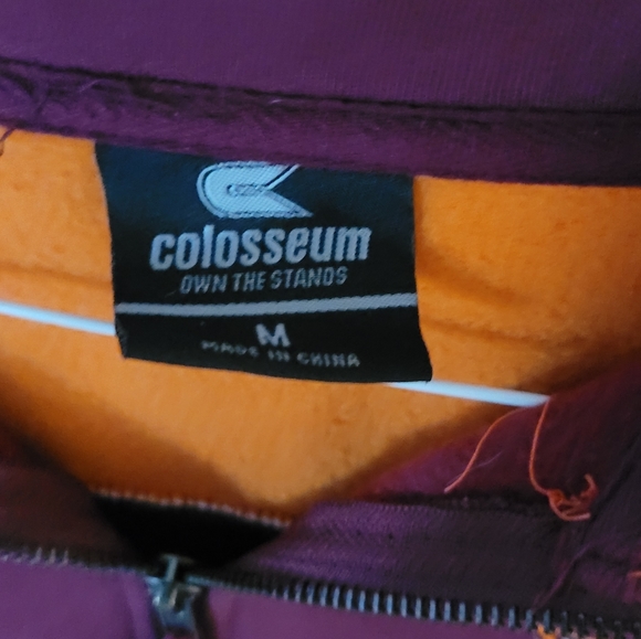 Virginia Tech 1/4 Zip Pullover Size Adult S - Picture 4 of 4